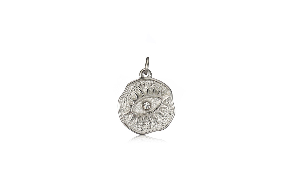 Nura Evil Eye Waterproof Silver Charm