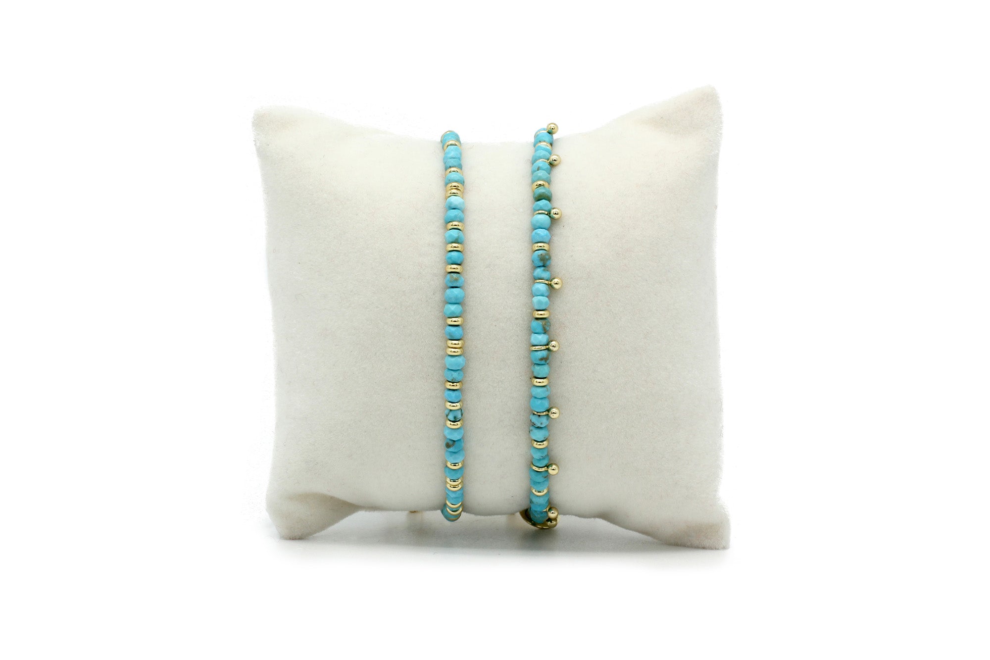 Serenity Turquoise Bracelet Stack - Boho Betty