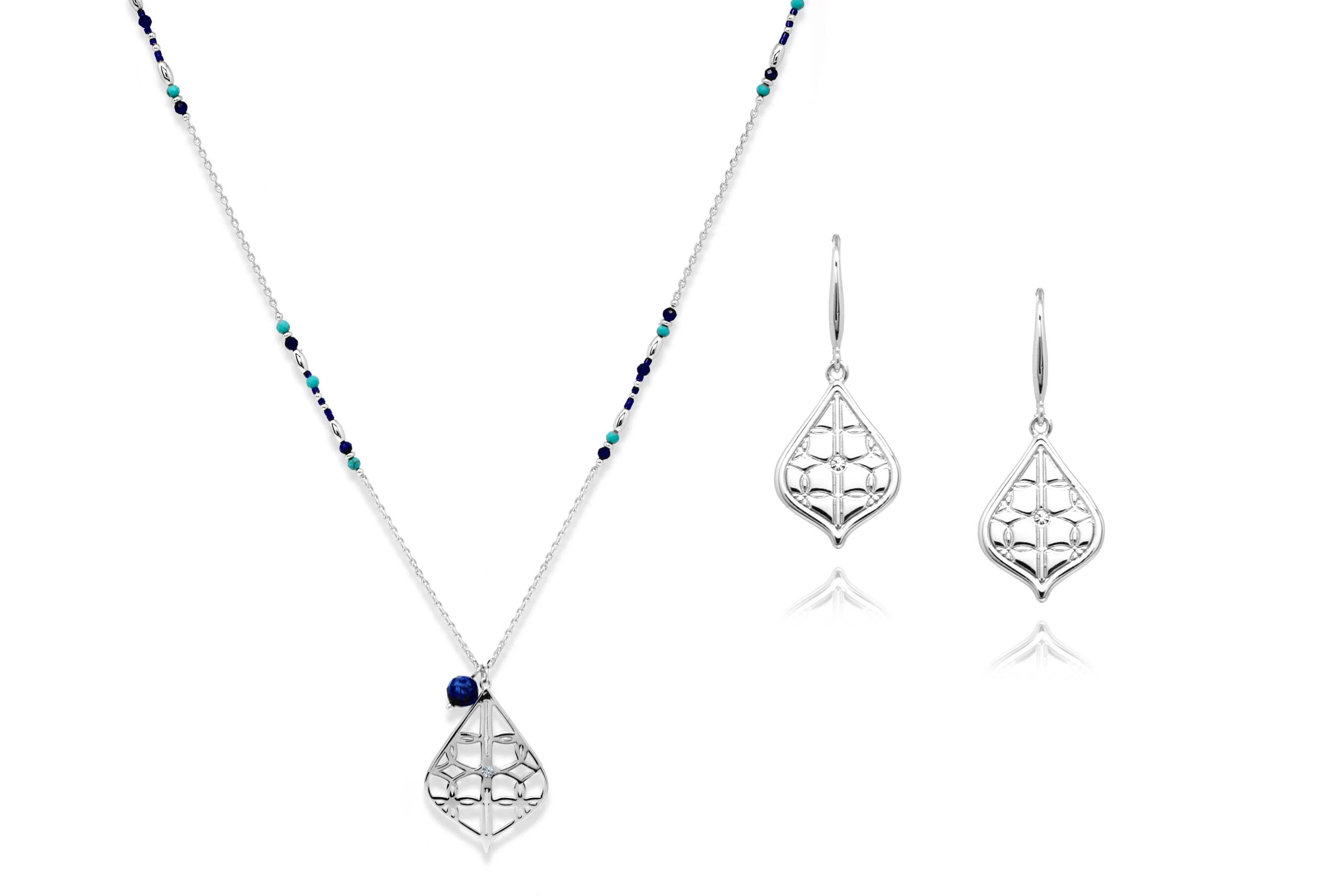 Ratri Necklace & Earring Gift Set - Boho Betty