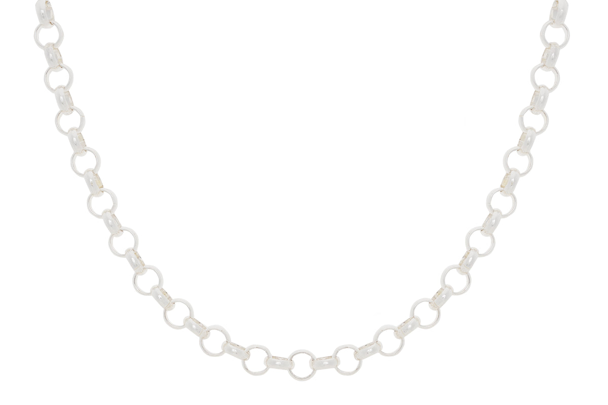 Sif Chunky Chain Link Silver Necklace