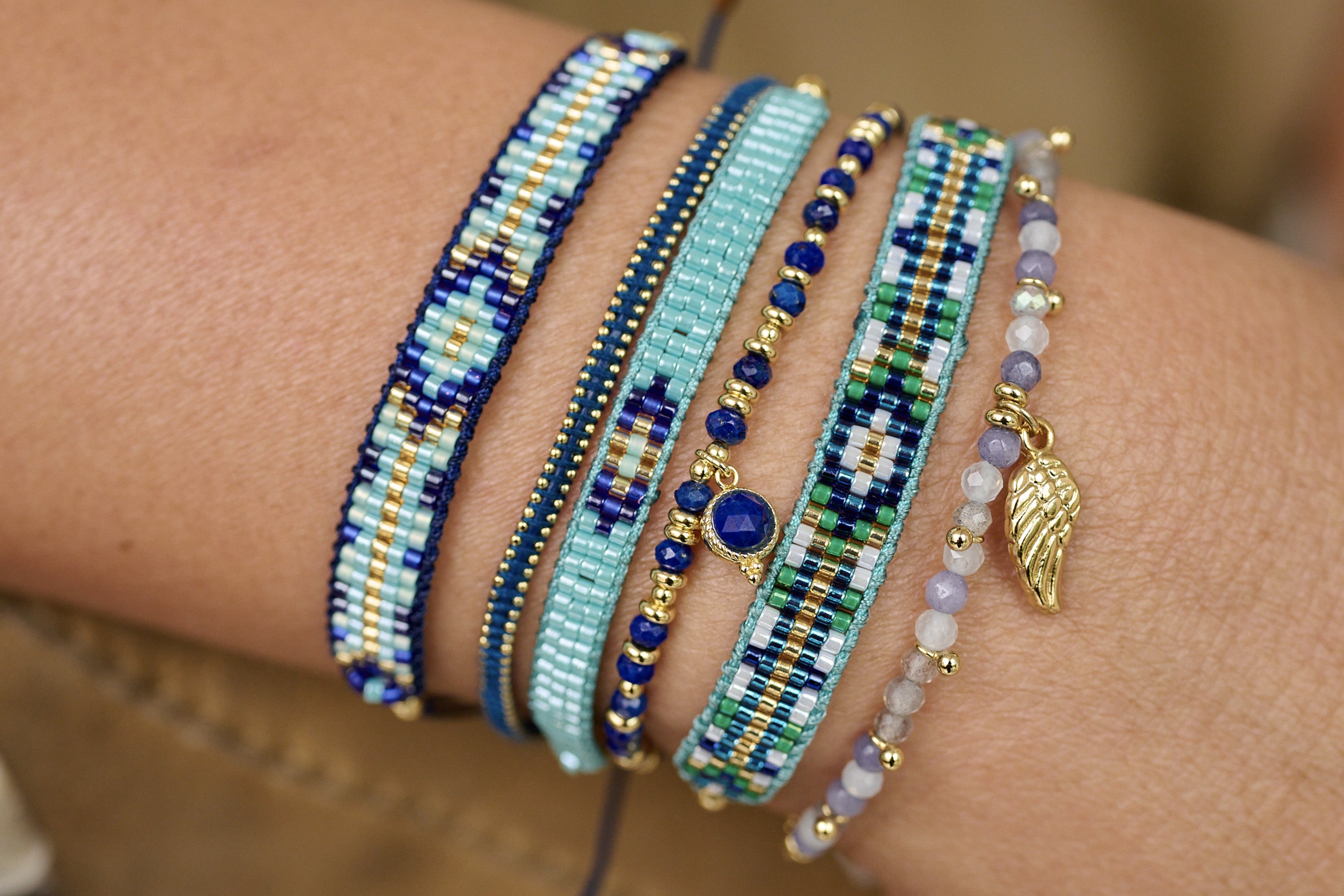 Sense Lapis Lazuli Bracelet Boho Betty