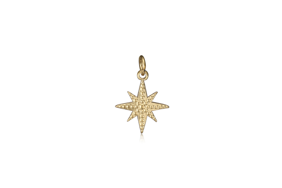 Zada Star Waterproof Gold Charm
