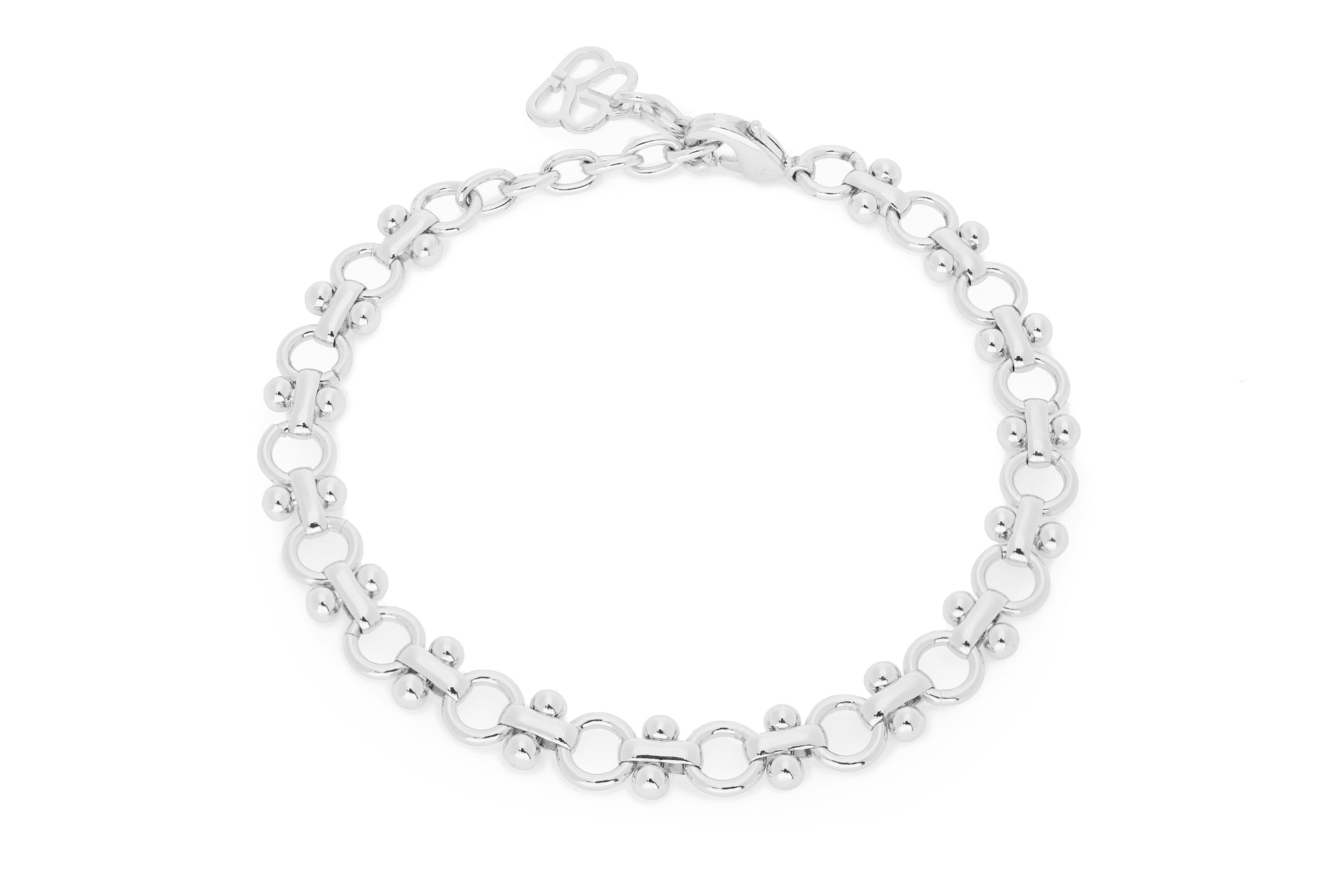 Infinate Silver Chain Bracelet - Boho Betty