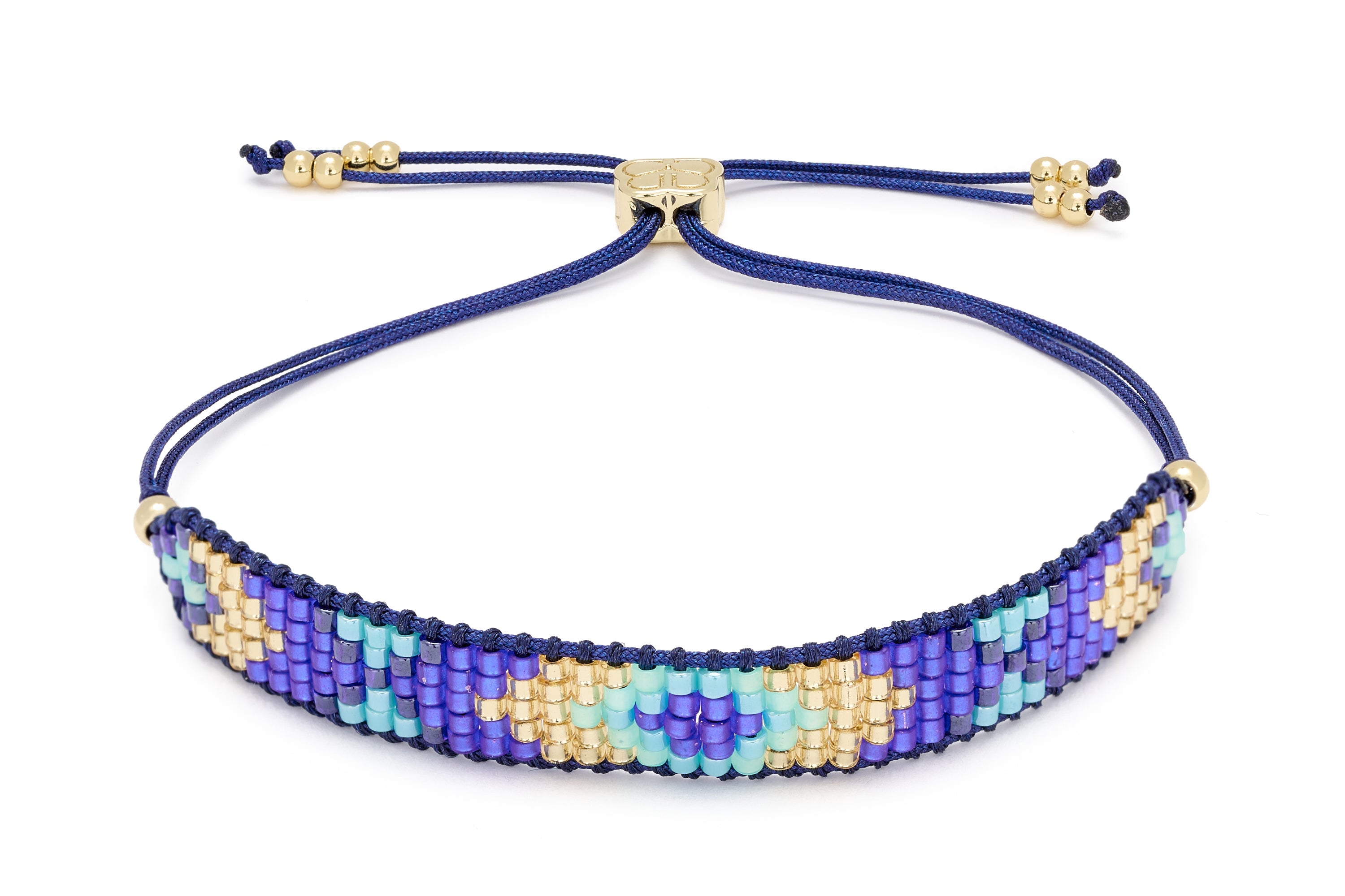 Magic Royal Blue Friendship Beaded Bracelet - Boho Betty