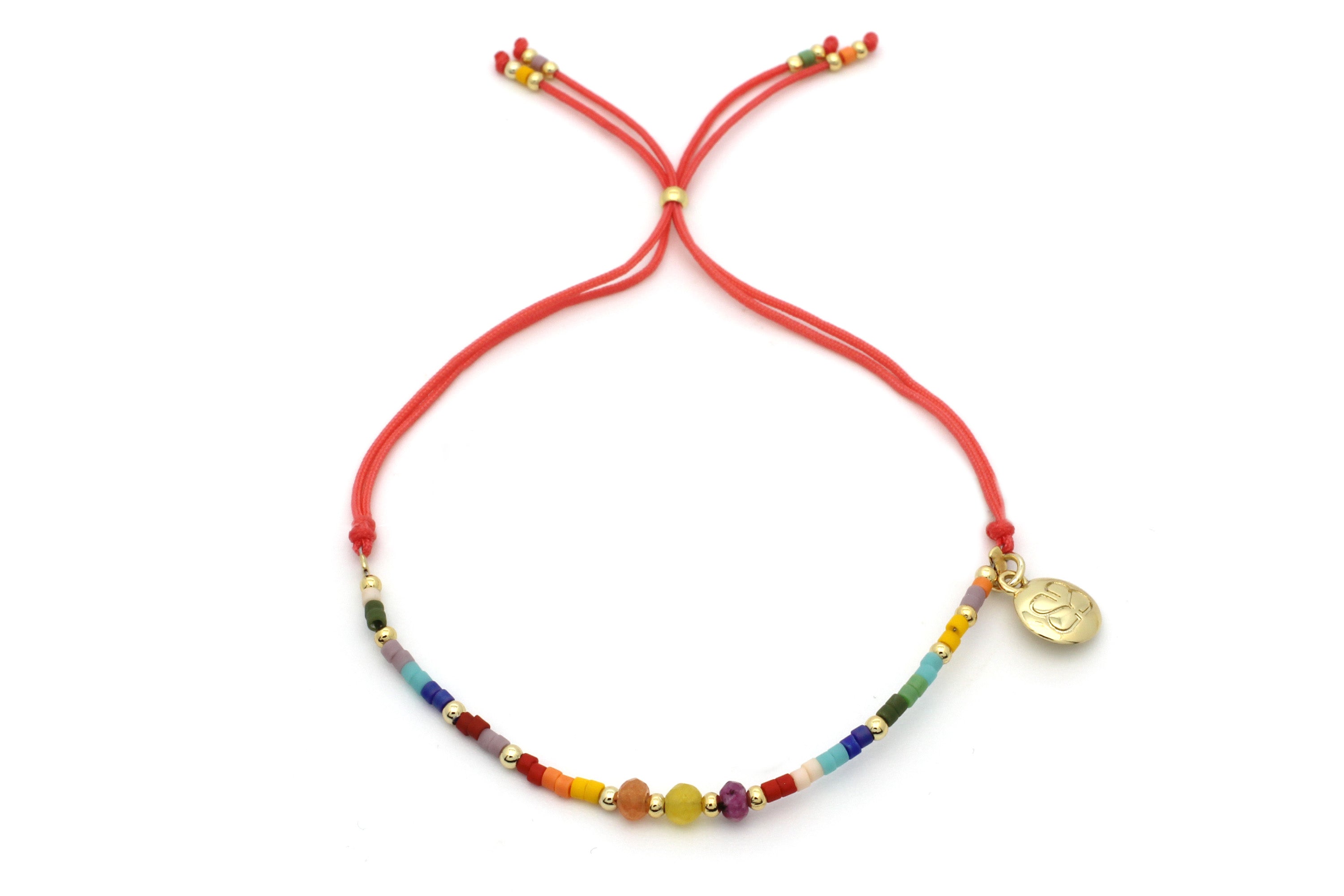 Manta Multi-coloured Friendship Bracelet - Boho Betty