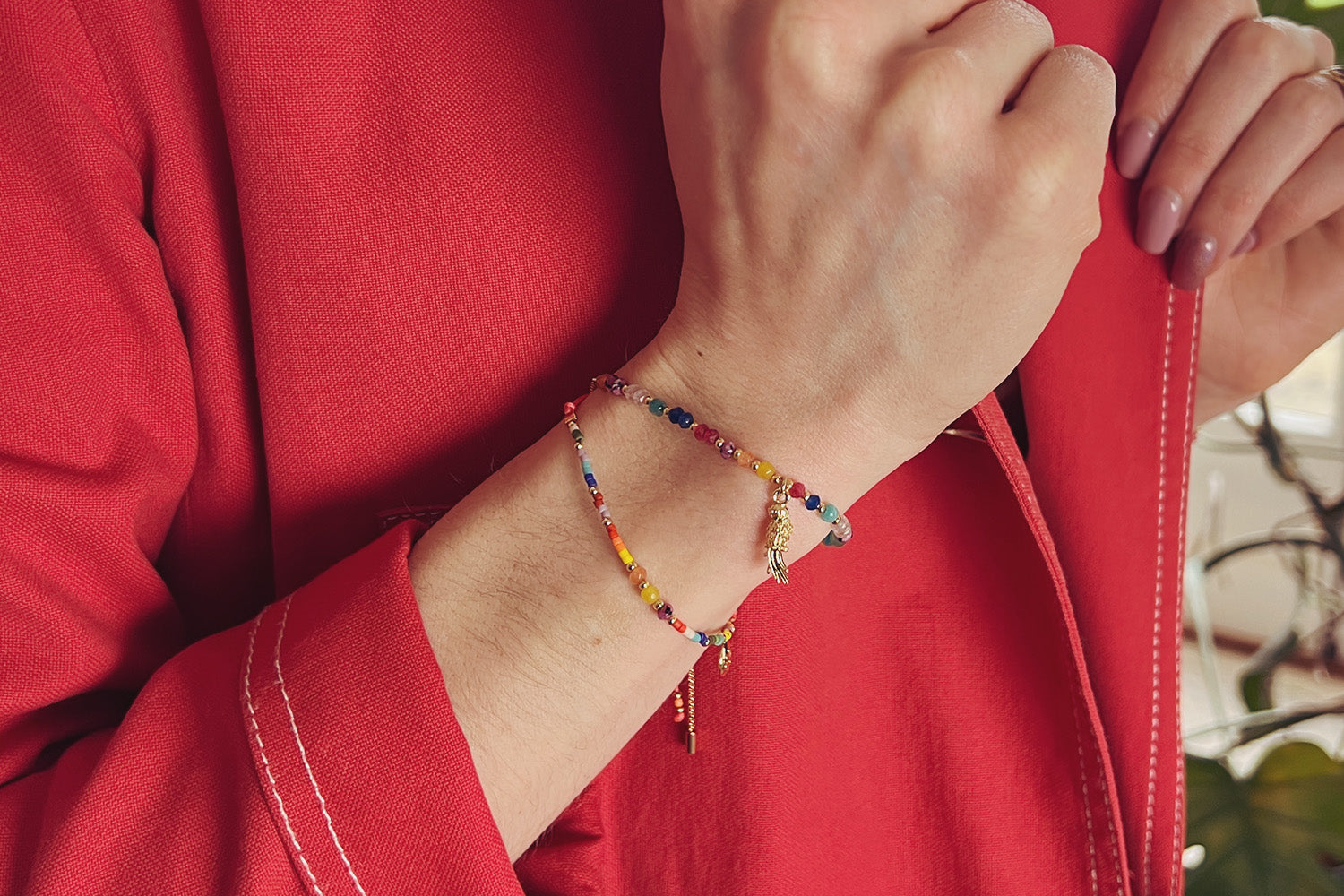 Manta Multi-coloured Friendship Bracelet - Boho Betty