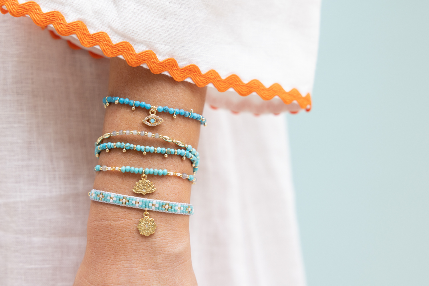 Lutea Turquoise Bracelet - Boho Betty