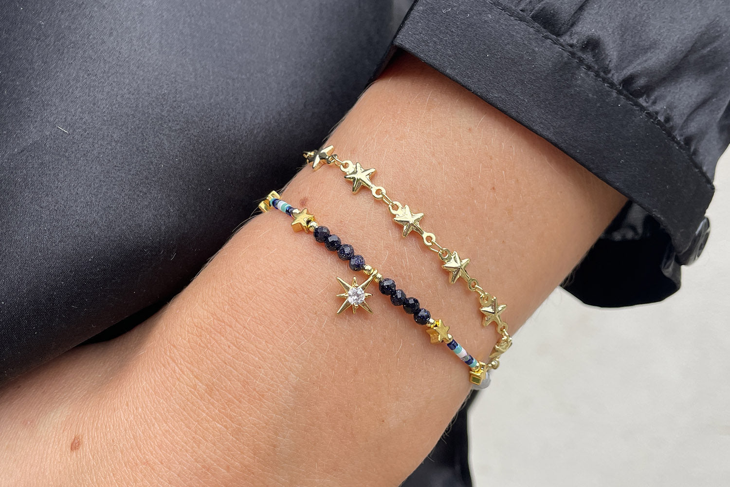 Mensa Gold Star Bracelet - Boho Betty