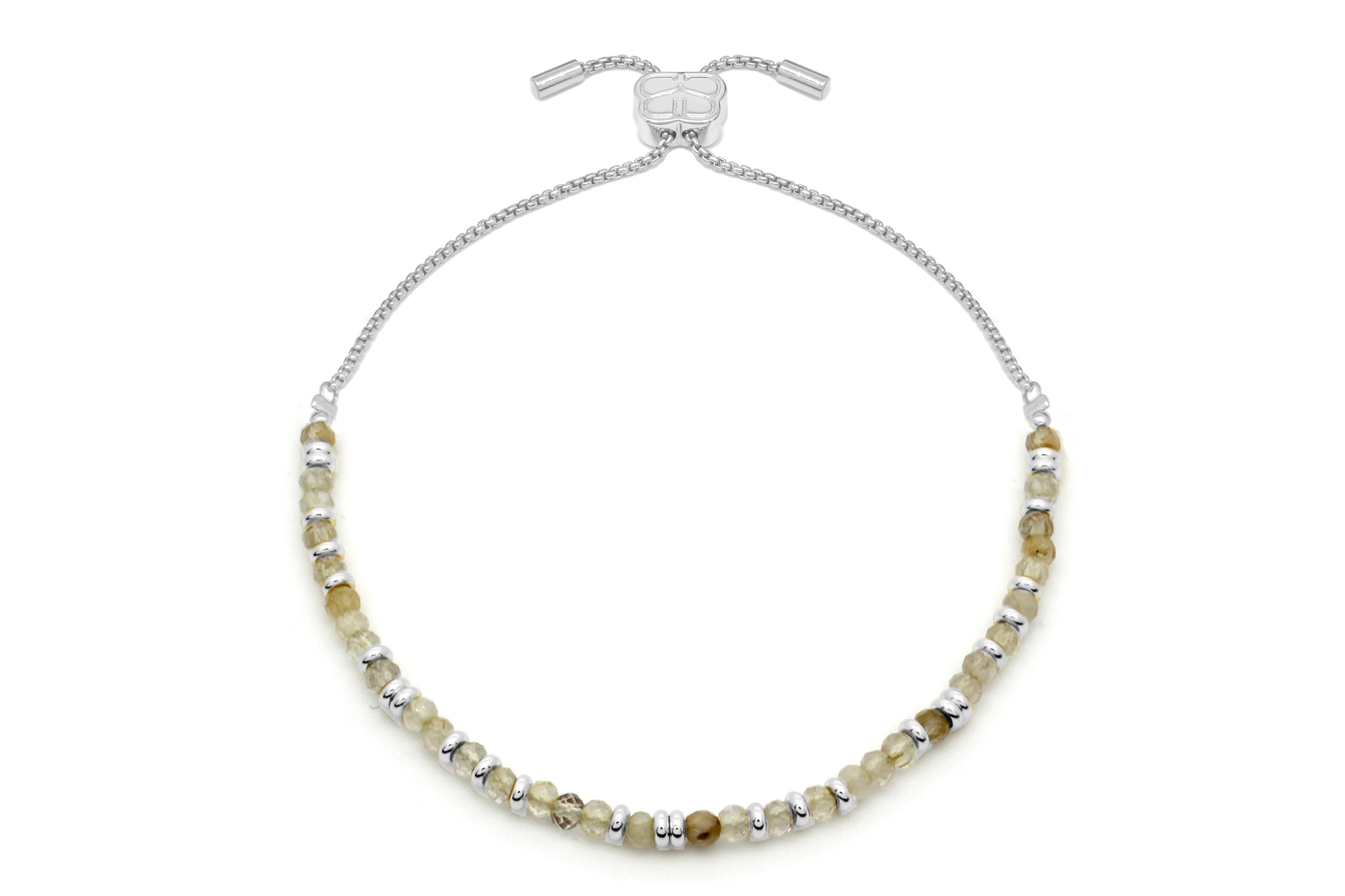 Citrine silver deals bracelet