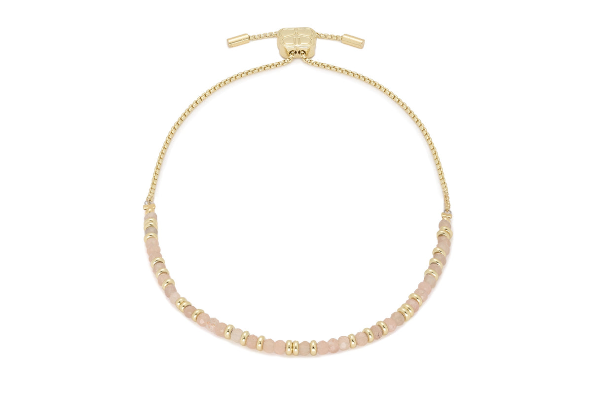 Mystical Sunstone Gold Bracelet