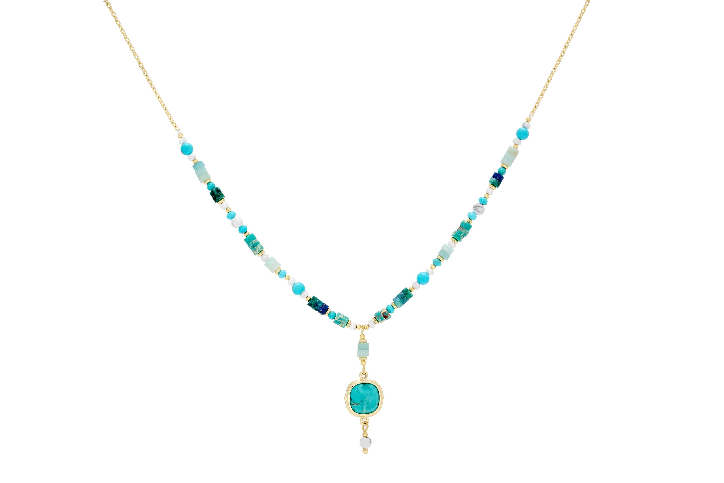 Metis Turquoise Necklace - Boho Betty