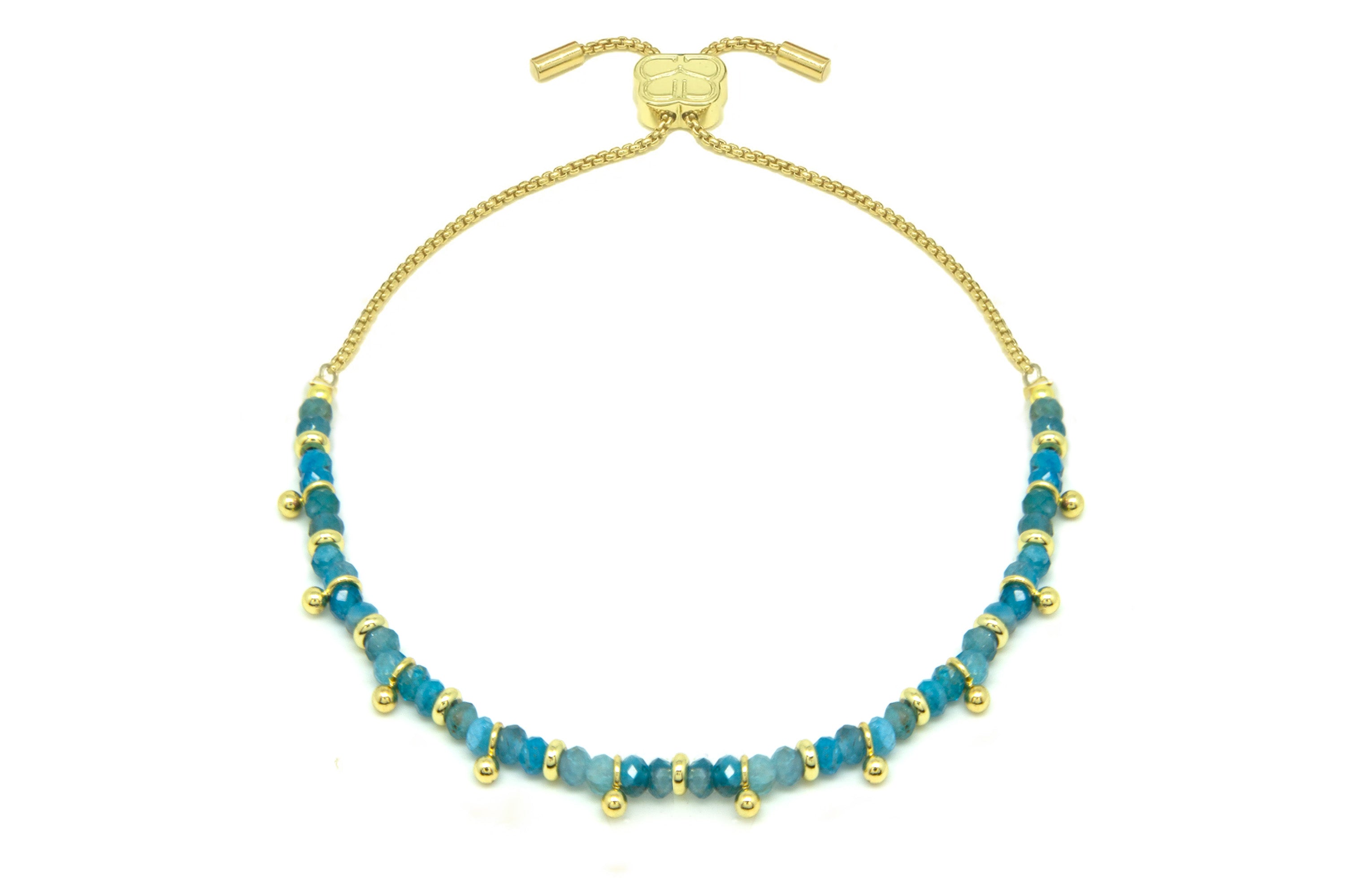 Harmony Apatite Gold Bracelet #color_gold