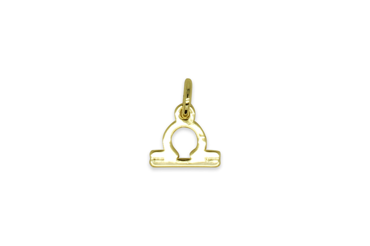 Libra Zodiac Gold Necklace Charm - Boho Betty