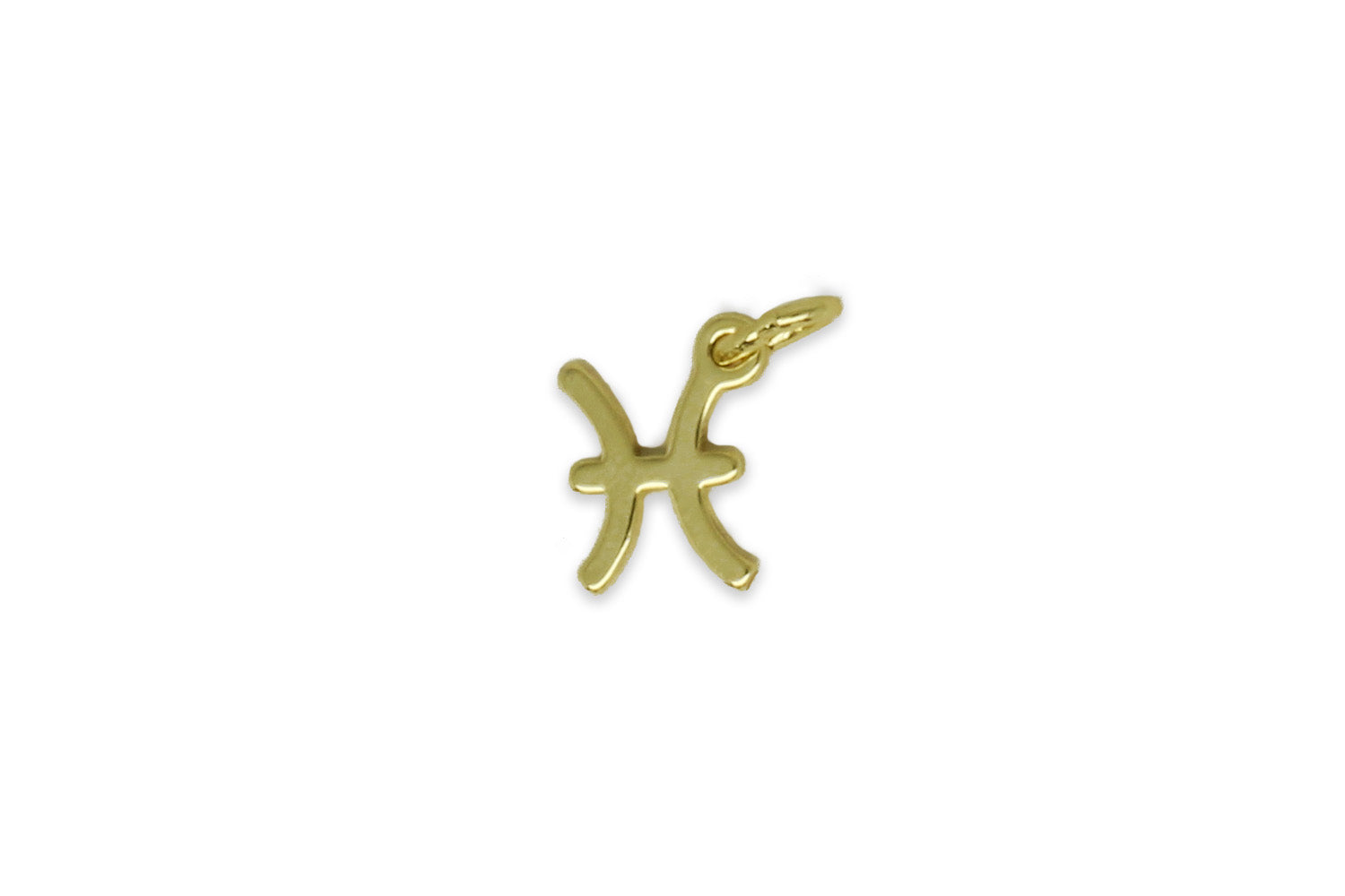 Pisces Zodiac Gold Charm - Boho Betty