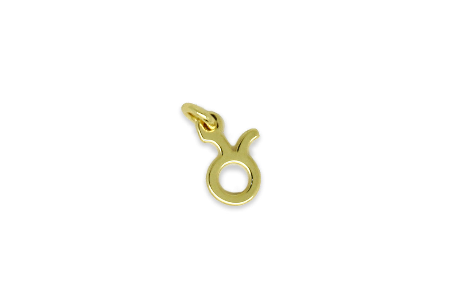 Taurus Zodiac Gold Necklace Charm - Boho Betty