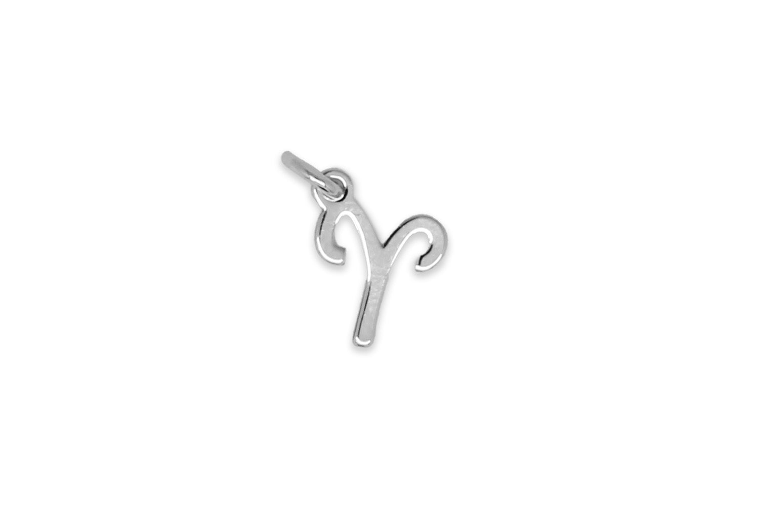 Aries Zodiac Silver Necklace Charm - Boho Betty