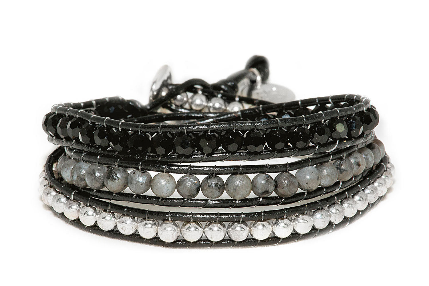 Moscow Leather 3 Wrap Bracelet - Boho Betty