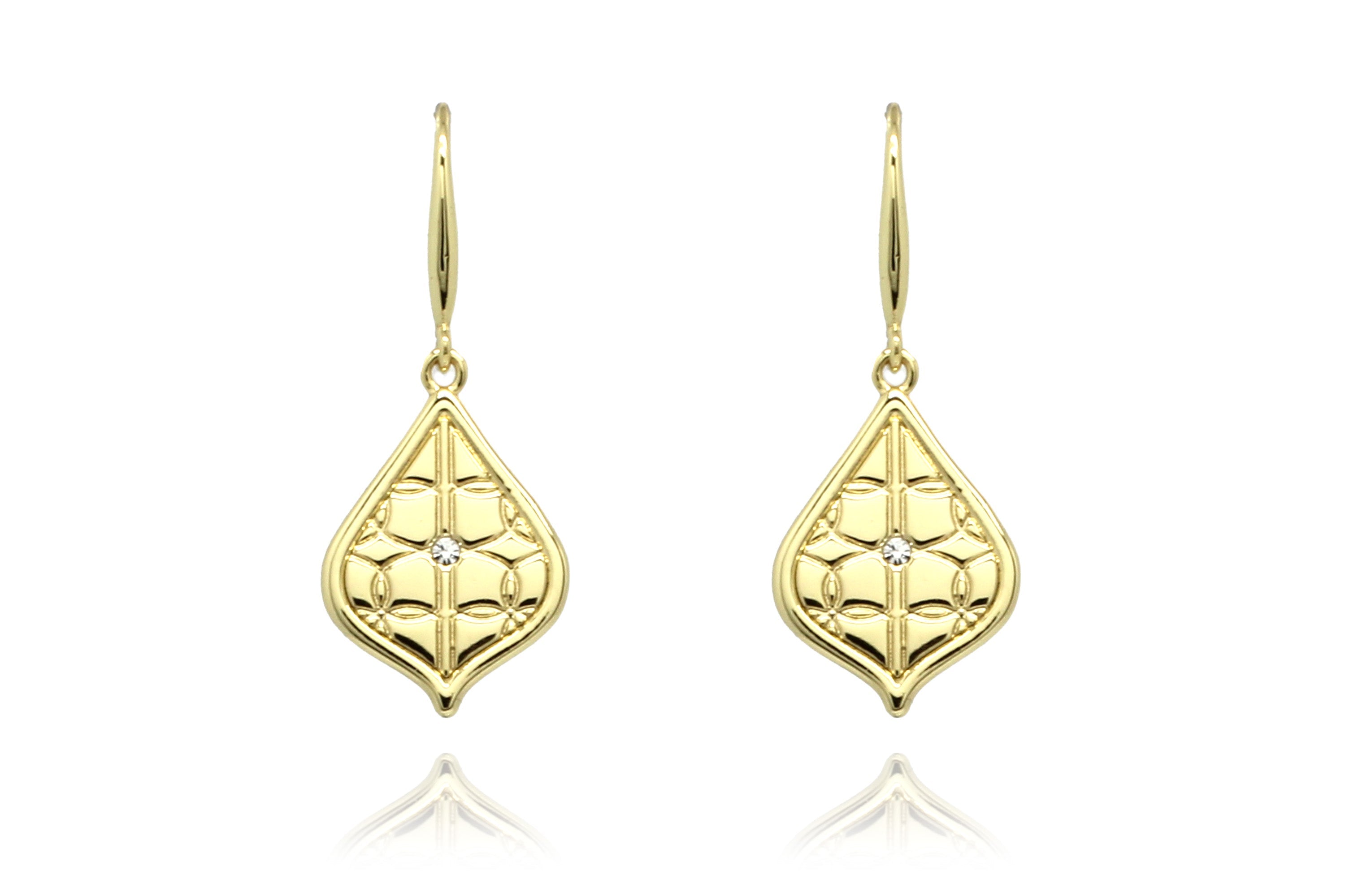 Betty Gold Pull Through Earring #color_Gold