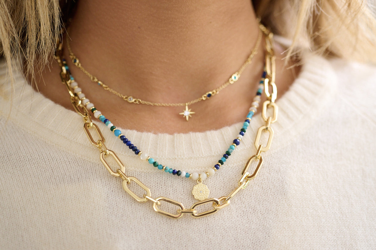 Midas Gold Chunky Chain Necklace