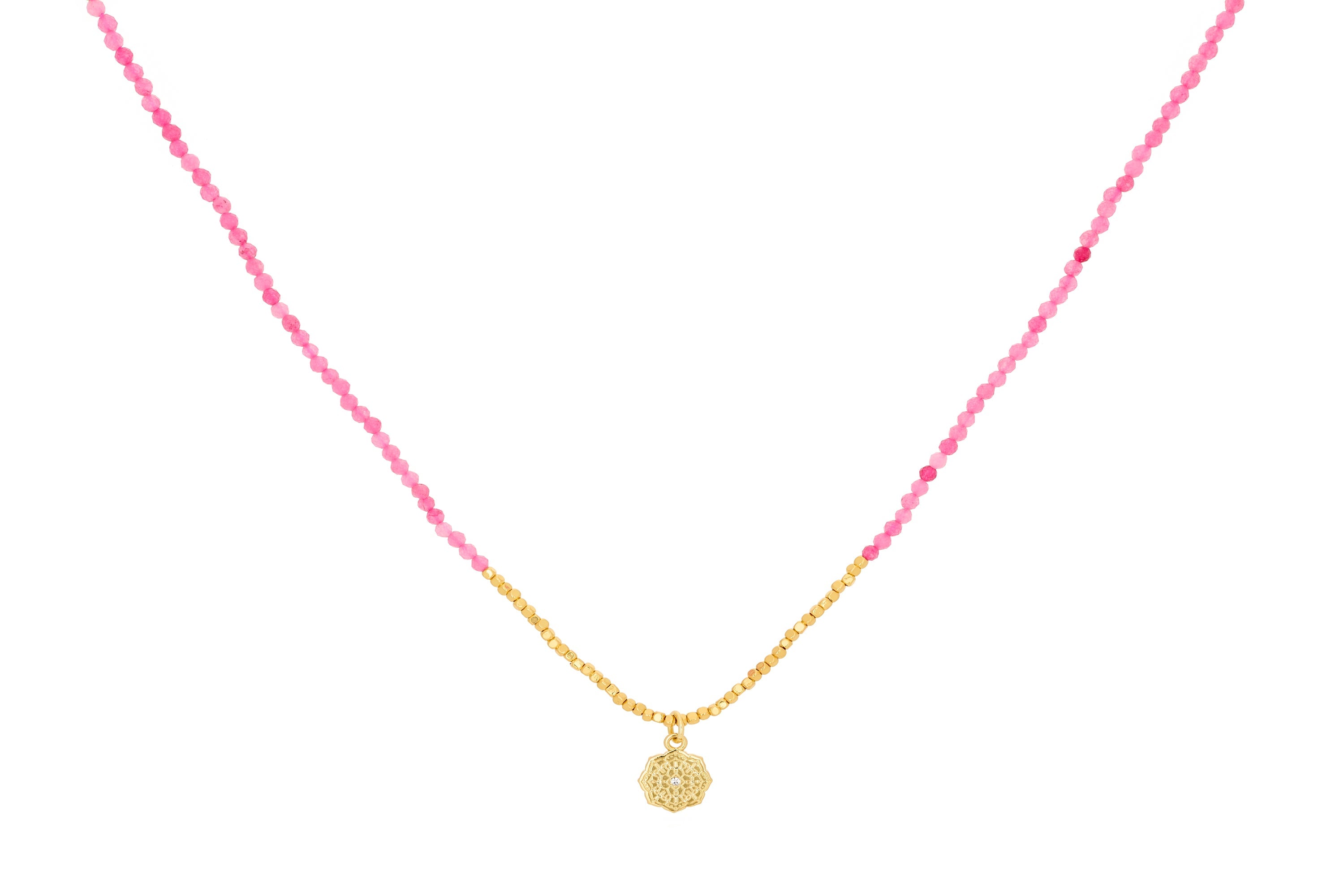 Bia Hot Pink Necklace - Boho Betty