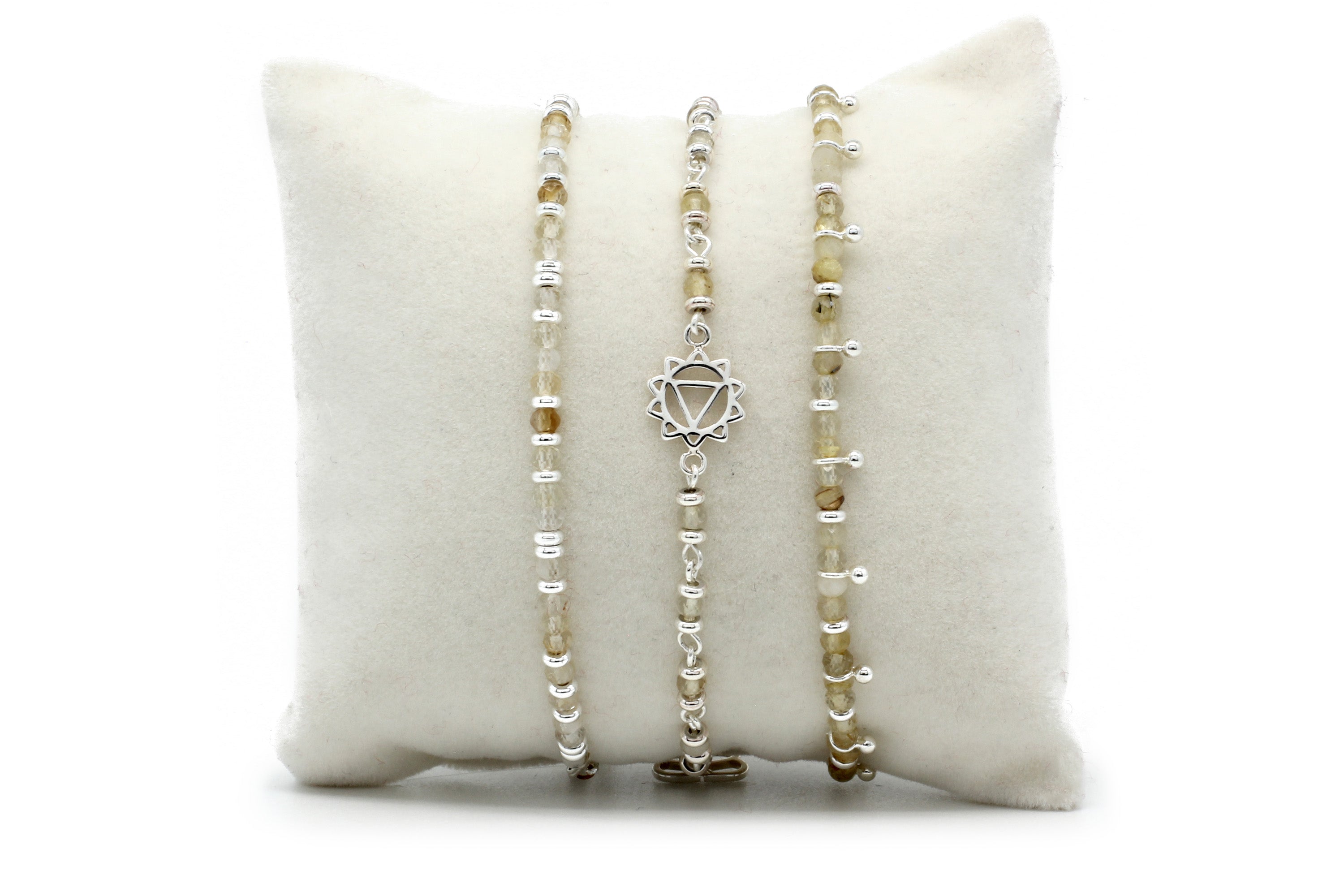 Solar Plexus Chakra Bracelet Stack - Boho Betty