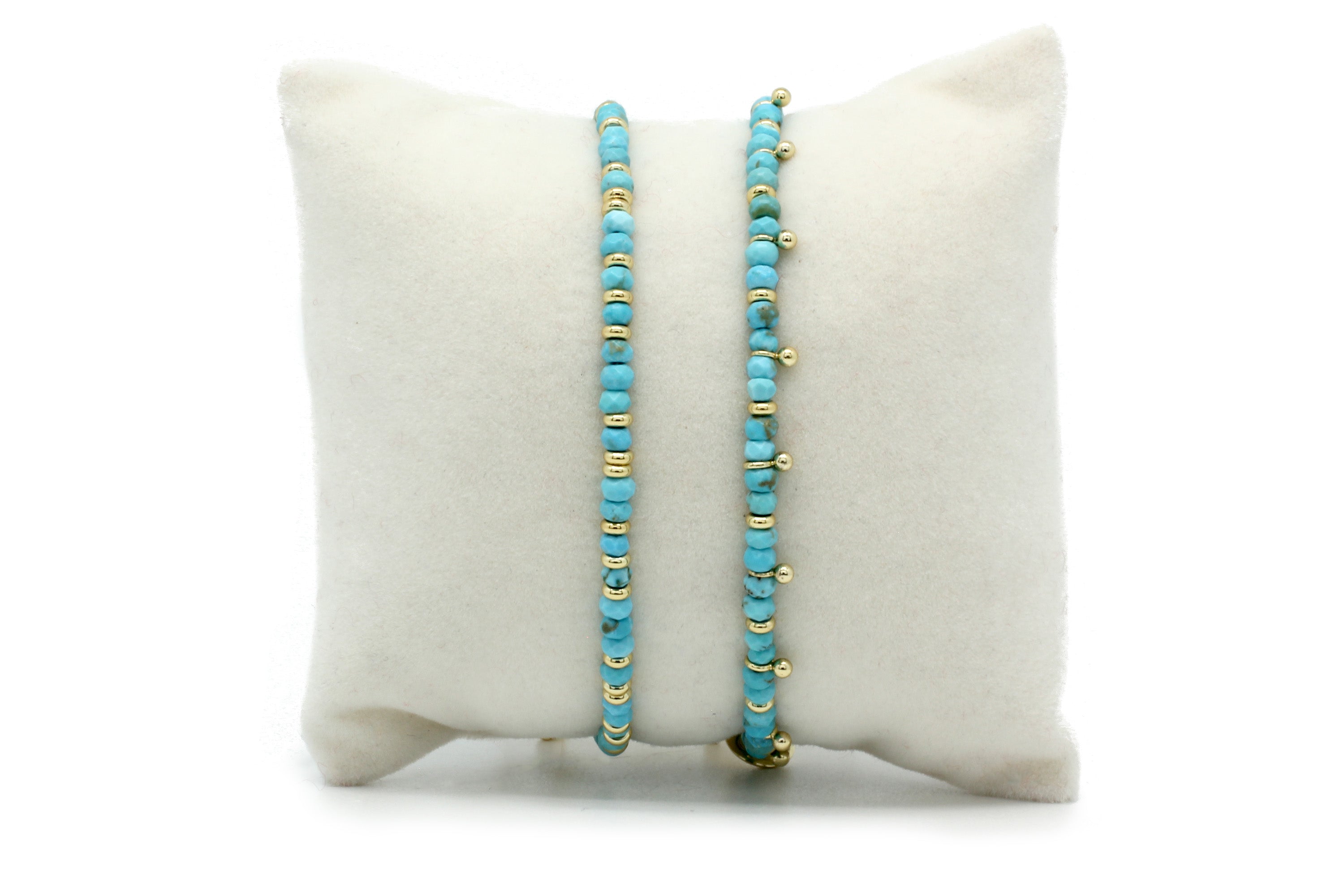 Serenity Turquoise Bracelet Stack - Boho Betty