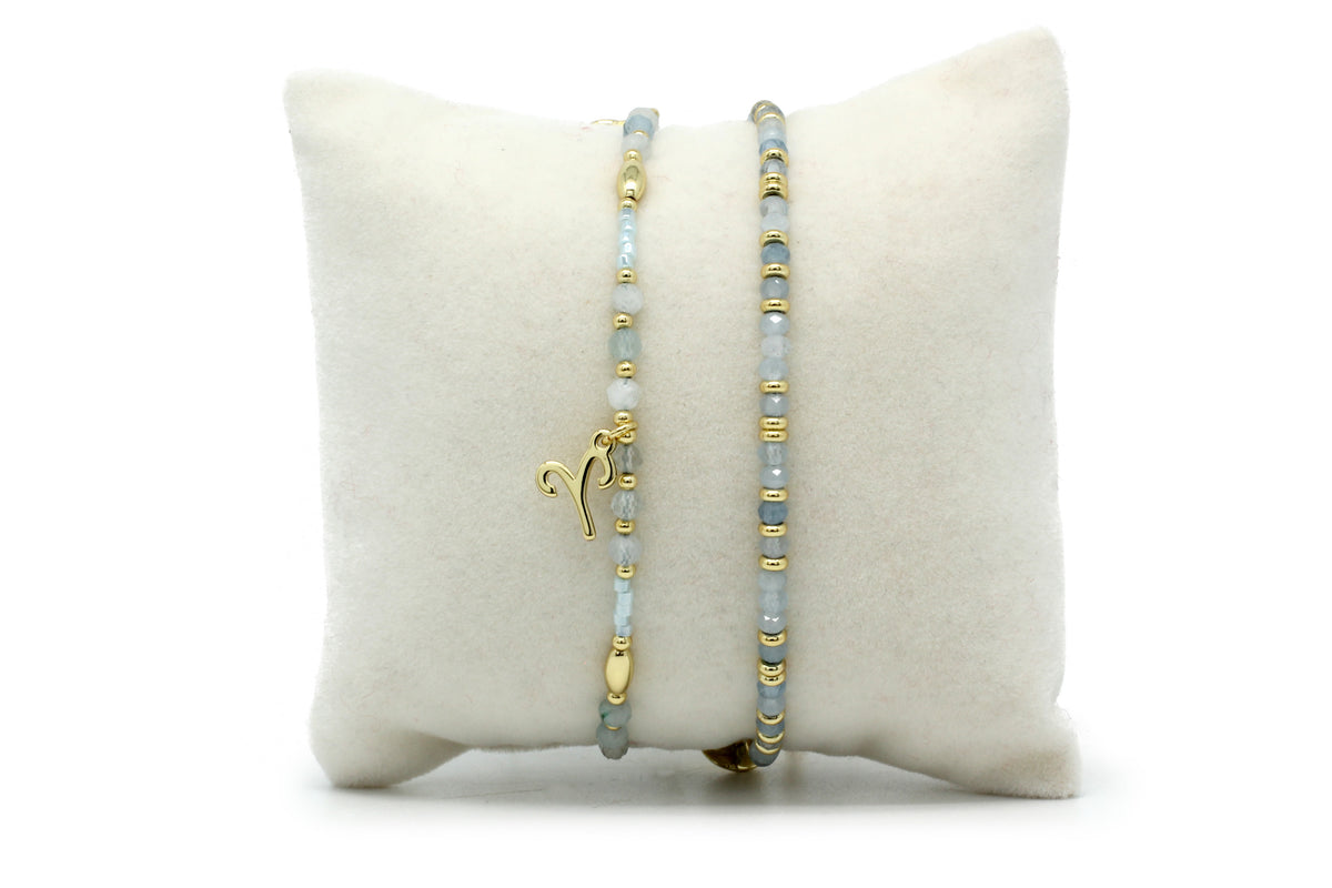 Zodiac Aries Bracelet Stack