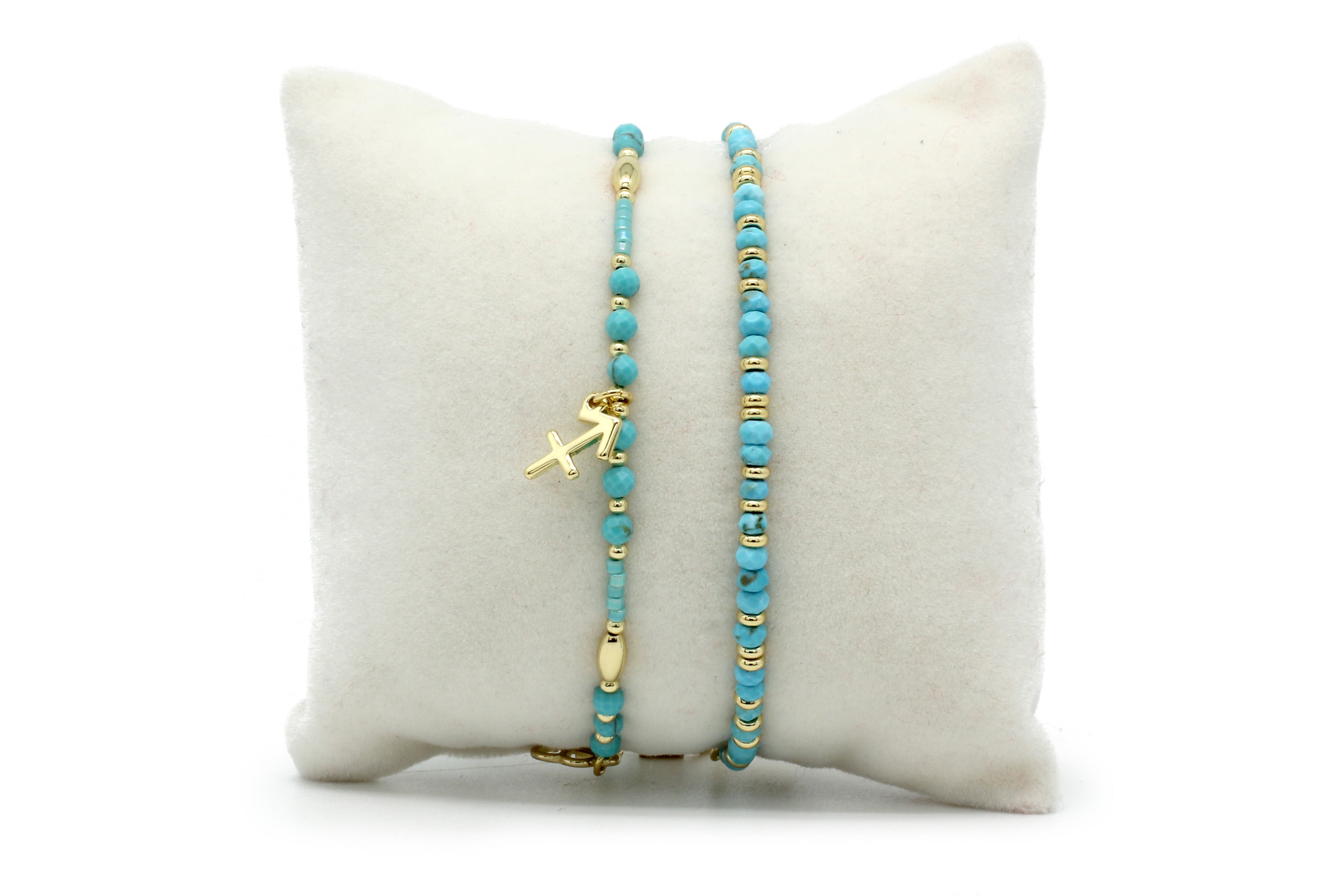 Zodiac Sagittarius Bracelet Stack - Boho Betty