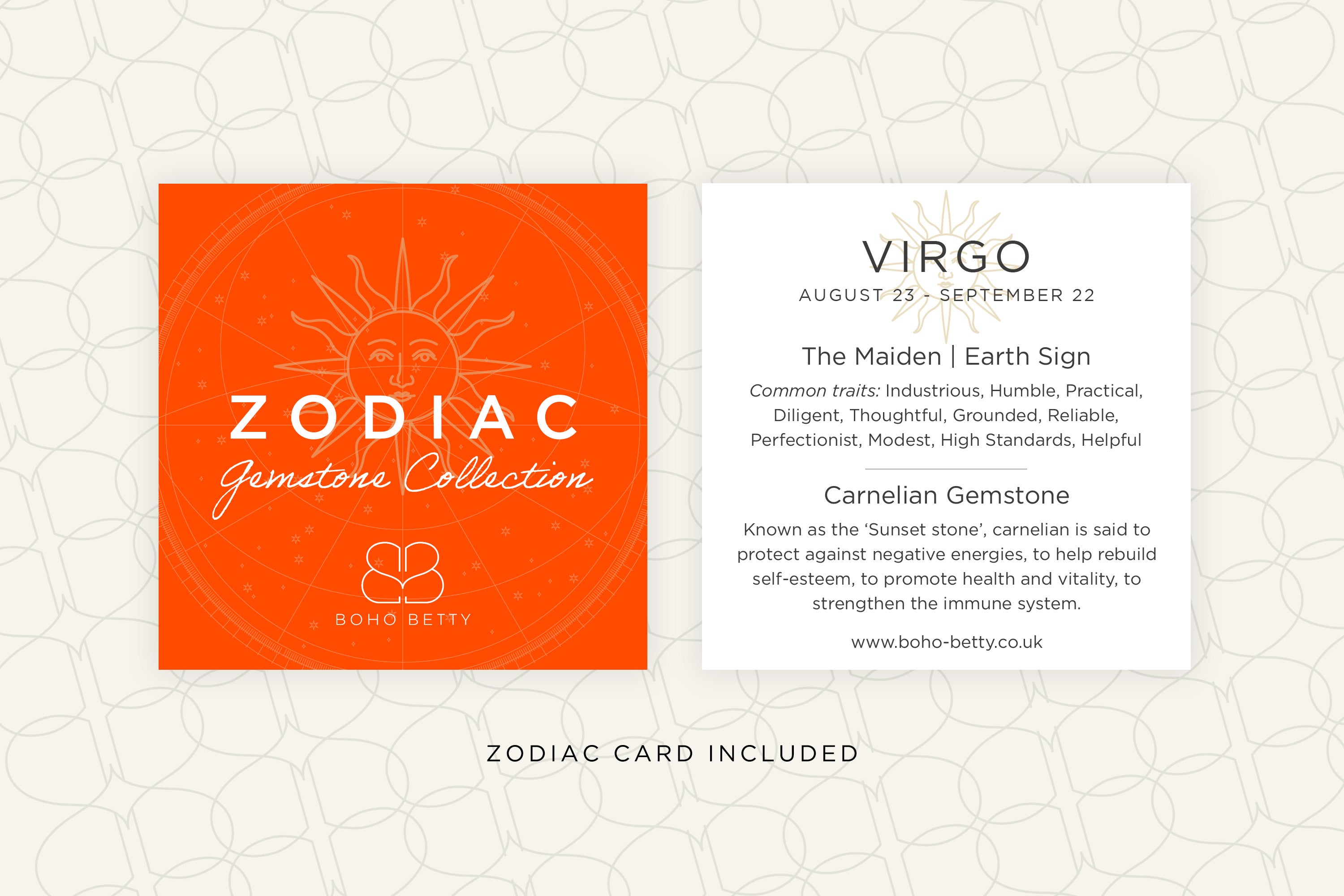 Zodiac Virgo Bracelet Stack - Boho Betty